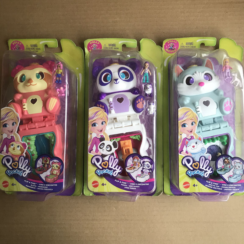 迷你波莉翻转惊喜宝盒动物宝盒