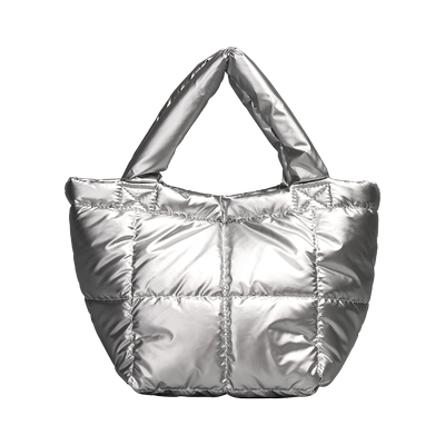 手提包秋冬新款菱格夹棉羽绒包