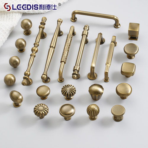 古铜色抽屉法式橱柜子单孔