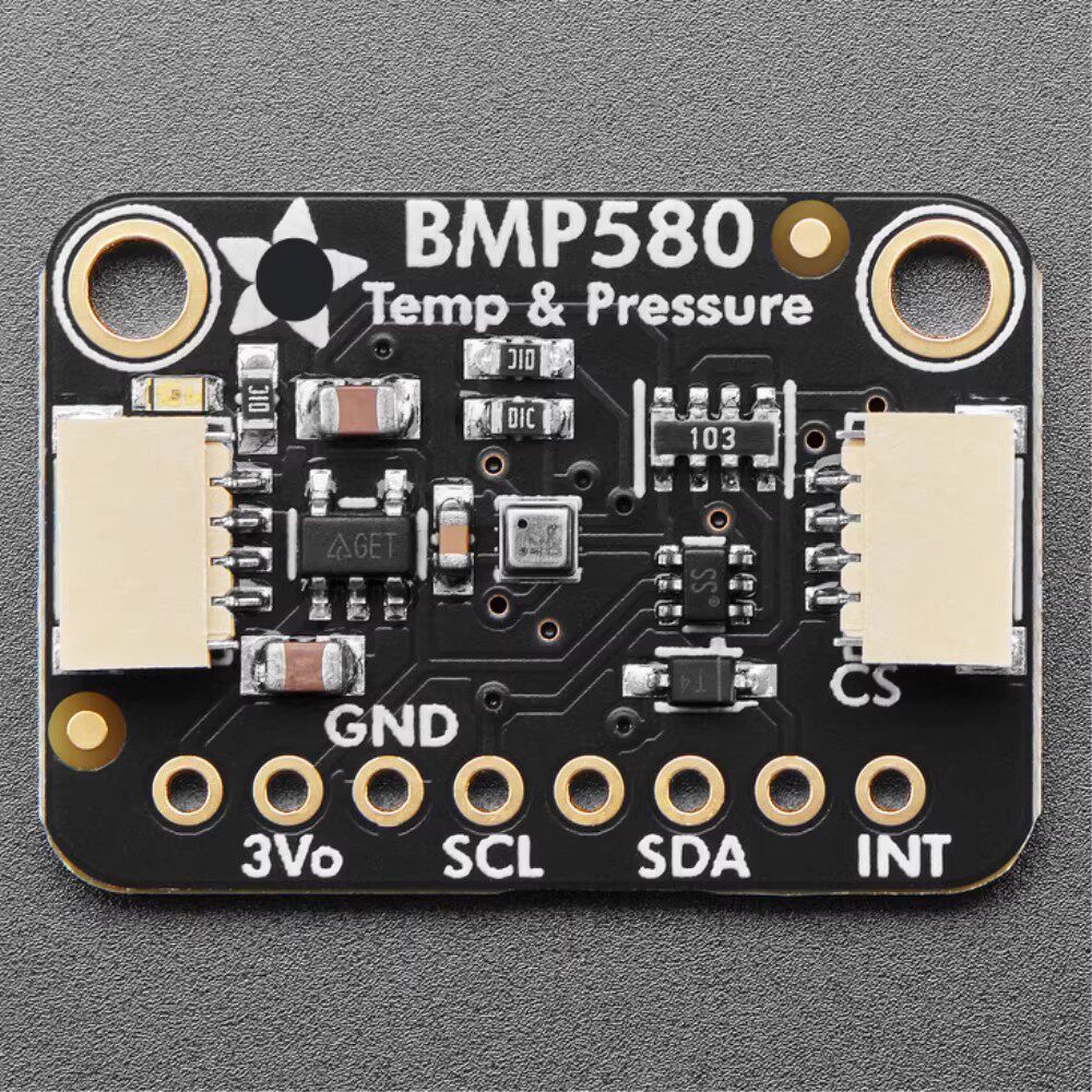 6411 BMP580 I2C STEMMA气压传感器 海拔测量 高精度兼容Adafruit