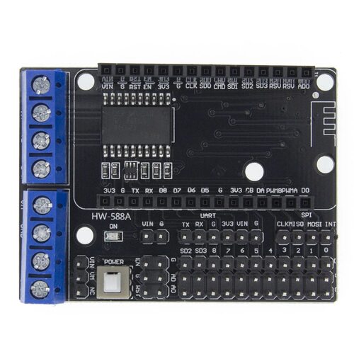 esp8266wifi电机驱动智能小车