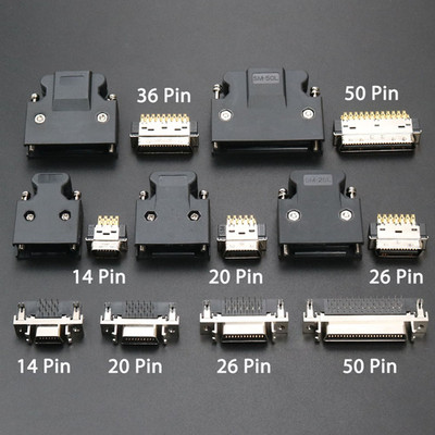MDR连接器伺服驱动器插头SM-SCSI-14P/20P/26P/36P/50P SCSI接头