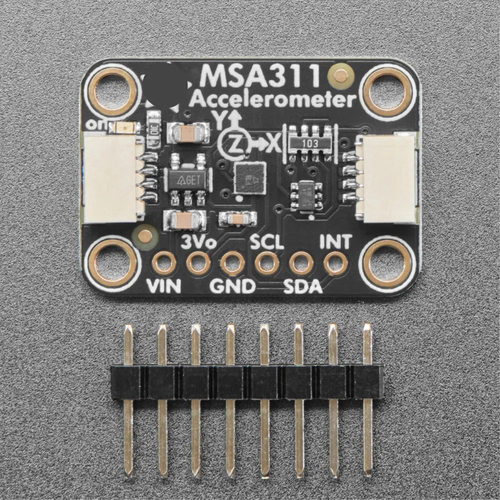 5309 MSA311 三轴加速度计 兼容STEMMA QT/Qwiic 接口 低功耗