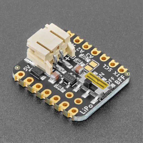 5397 LiIon or LiPoly Charger BFF Add-On for QT Py