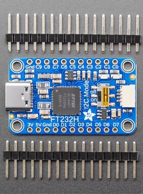 2264 Adafruit FT232H USB TO GPIO/SPI/I2C界面开发工具