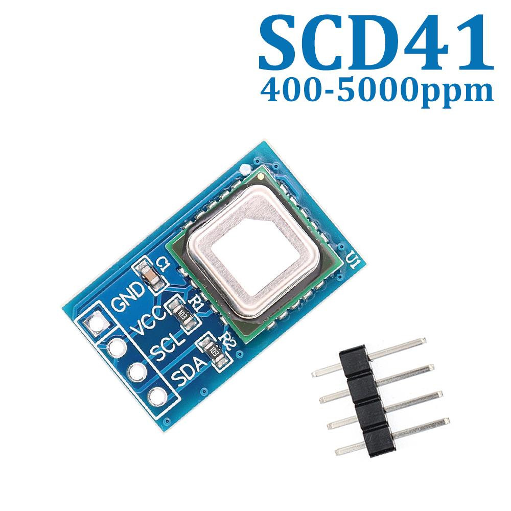 SCD41气体传感器模块检测CO2二氧化碳 温湿度二合一I2C通讯图片