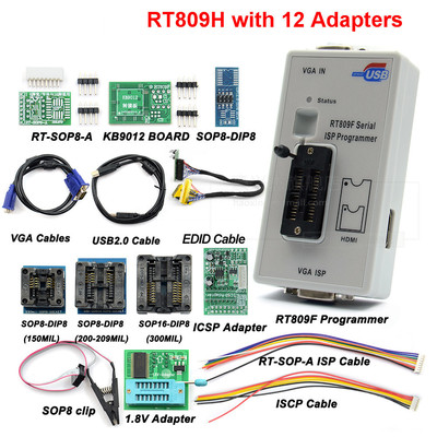 rt809f主板液晶高速bios烧录器