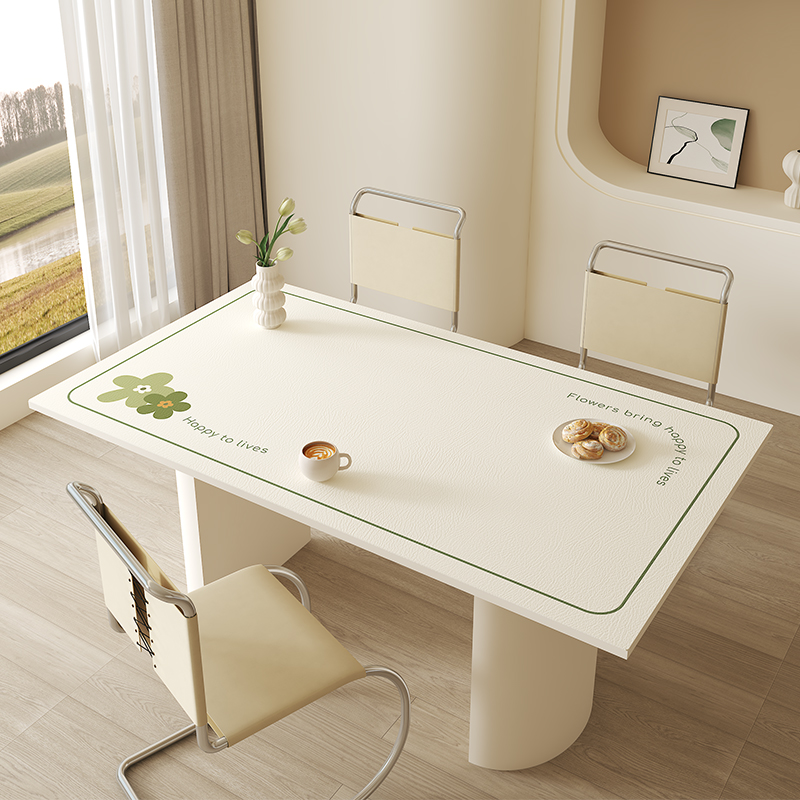 七彩屋轻奢高级感防水防油桌布