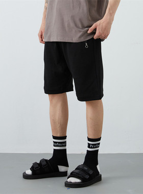 ＜XMXX＞洛杉矶潮牌fairplay official系 高街风哈伦吊裆拉链短裤