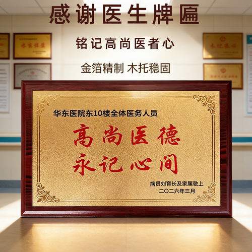 战略合作伙伴公司年会颁奖奖牌