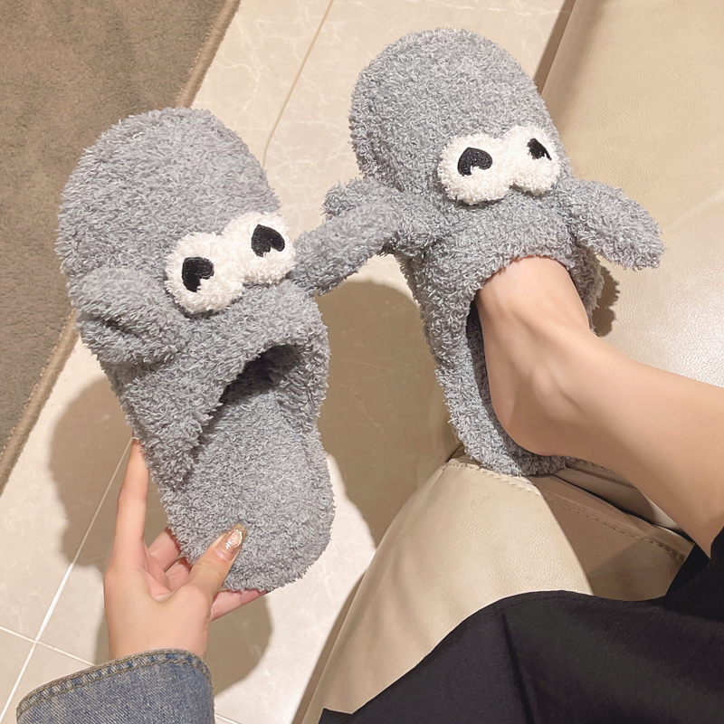 棉拖鞋女士冬季可爱网红室内居家用情侣毛绒拖鞋男士保暖2025新款