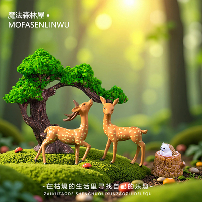 苔藓微景观DIY造景装饰品