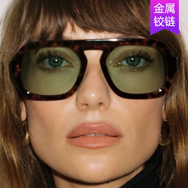 日系coopkoop单梁太阳镜飞行员欧美新款个性简约太阳眼镜百搭