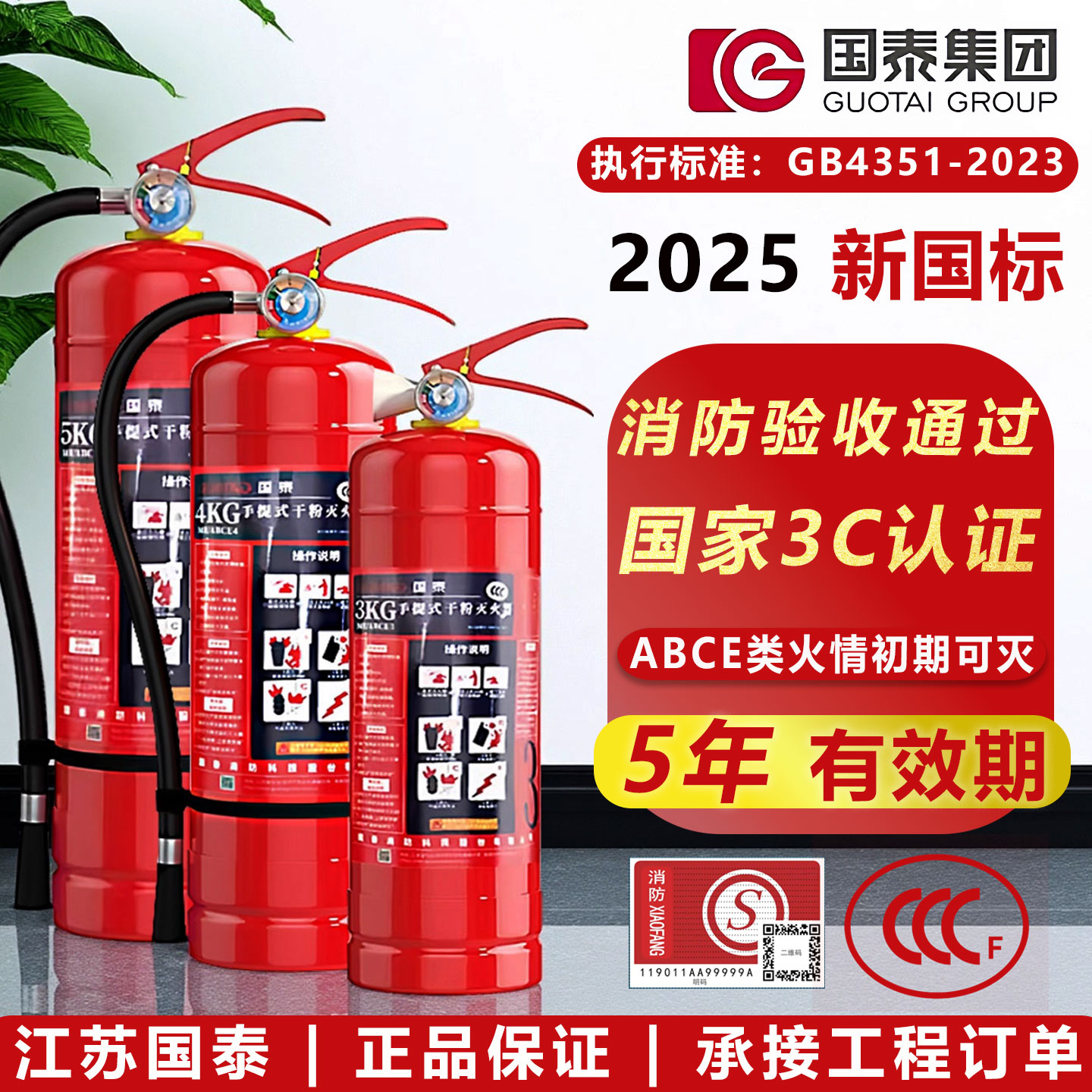 江苏国泰灭火器2025年新国标