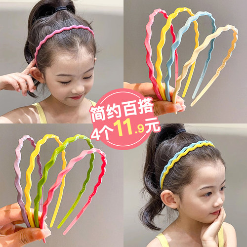 女童发箍2025新款儿童波浪发箍
