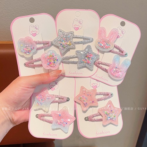 儿童发夹不伤发BB夹星