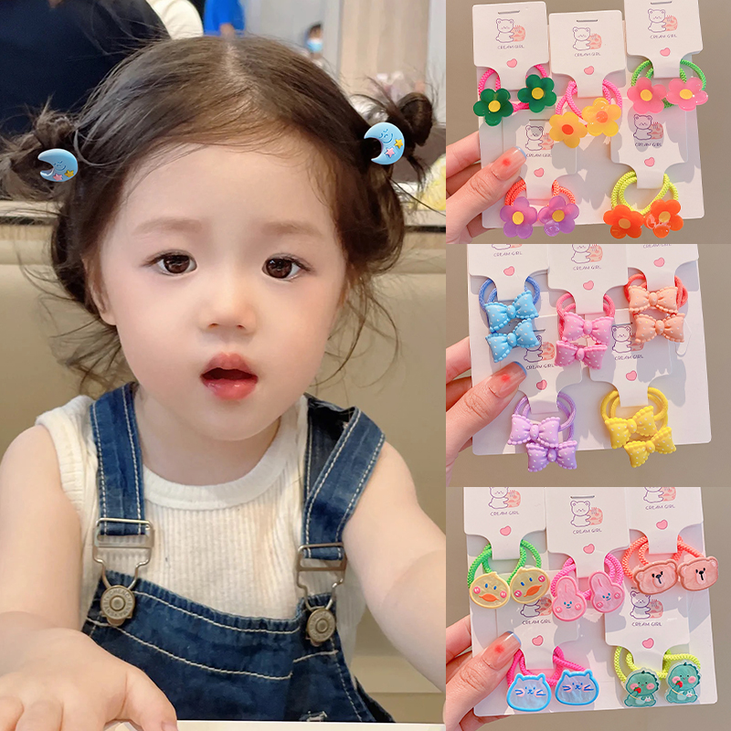 卡通可爱儿童皮筋不伤发弹性好