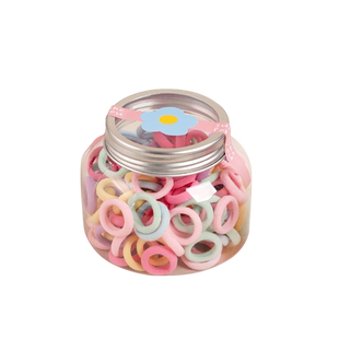 儿童彩色橡皮筋女童发圈扎发毛巾圈小女孩高弹耐用不伤发宝宝头绳