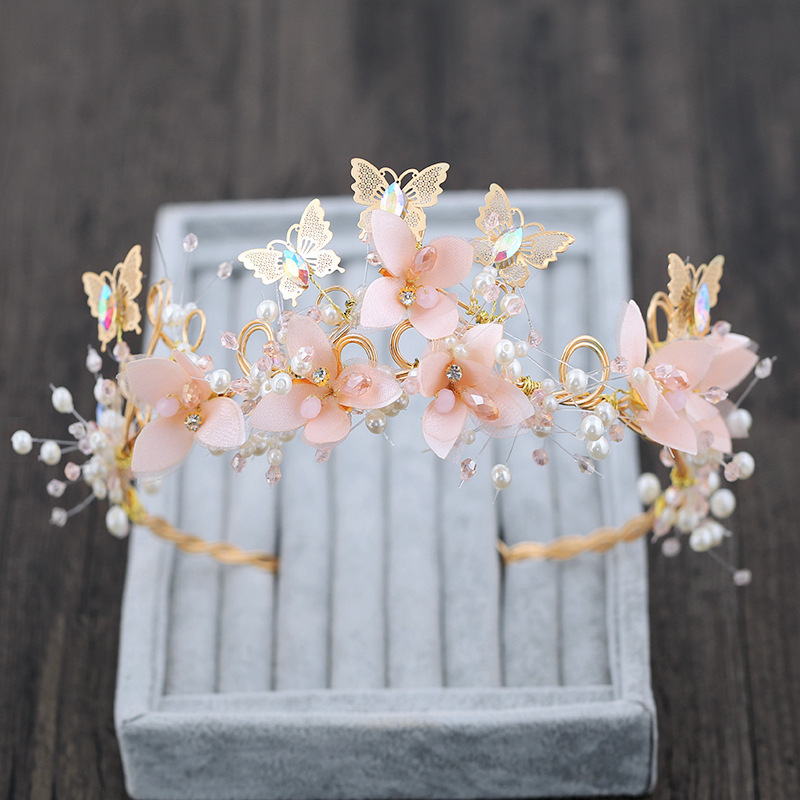 Korean Hairdressing bride manual Sweet Hairdressing Garland Hair band Flower Hair hoop Wedding dressin the Women's clothing/Boutique , Wedding/Cheongsam/Formal dress , Wedding  category - from Buy2taobao.com to provide professional Taobao agent buy service