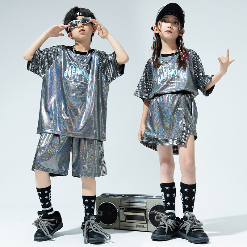 嘻哈街舞爵士舞表演服2024年夏季