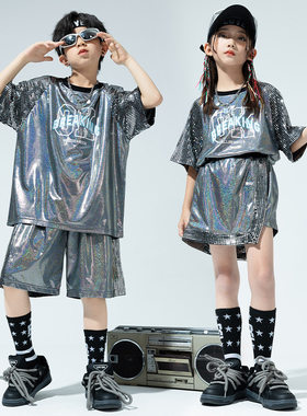 嘻哈街舞爵士舞表演服2024年夏季