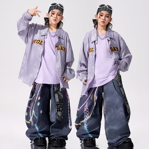 街舞潮服男童嘻哈hiphop炸