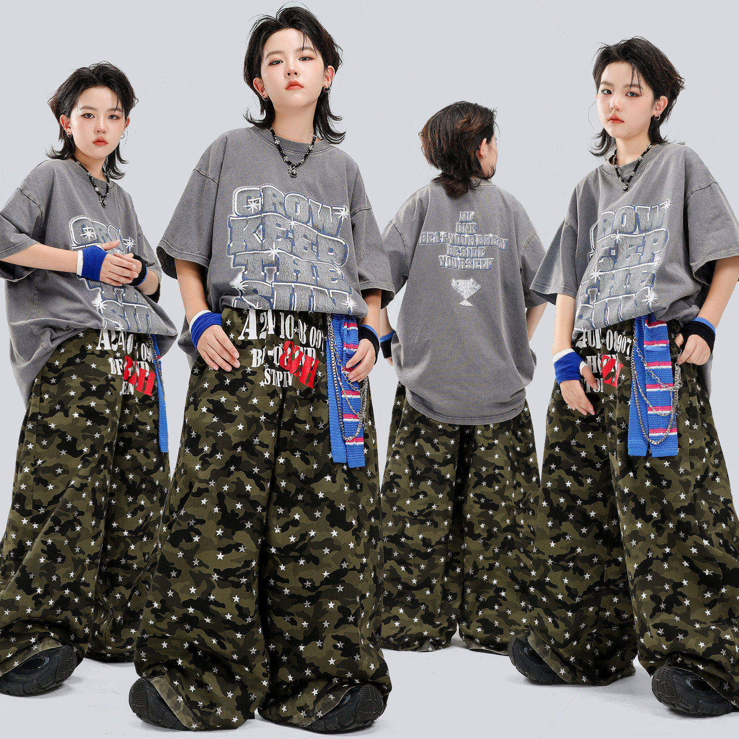 儿童少儿hiphop街舞演出服嘻哈