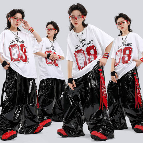 儿童街舞潮服嘻哈男女童架子鼓