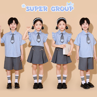 儿童六一演出服小学生啦啦队合唱演讲朗诵表演服幼儿园毕业照班服