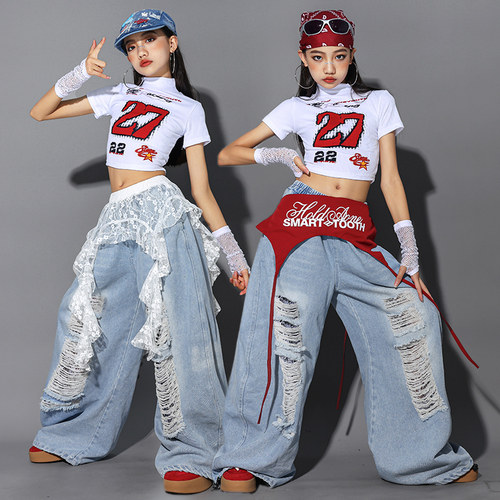 爵士舞演出服少儿jazz走秀套装