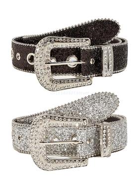 Western Cowboy Y2K Girls Fashion Belt for Jeans Men Dropship