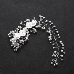 Pearl Hairpins Hair Hairband Crystal Accessories Rhinestone