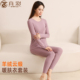 打肌底秋衣裤 真彩2025秋冬山羊绒云缎暖肤内衣女套装 桑蚕丝基础款