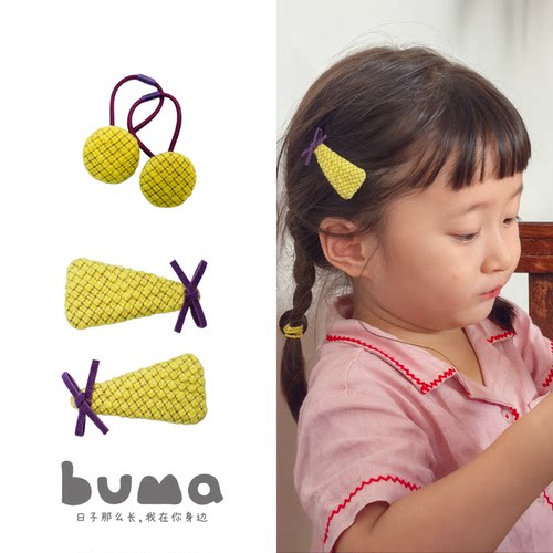 宝宝发夹布艺耐用不伤发儿童头饰
