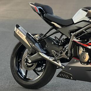 凯越450RR改侧出排气全段碳纤维R6同款底排侧排竞技天蝎SC