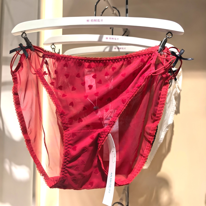 梧桐花开女士内裤HK85216中低腰三角裤配套文胸内衣85218/85219