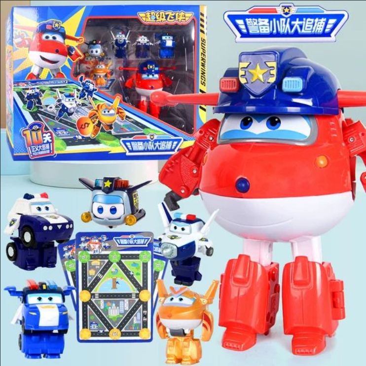 儿童男孩生日礼物变形机甲机器人