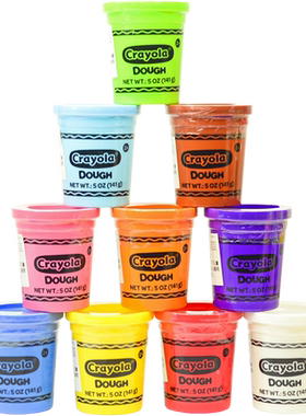 crayola绘儿乐10色杯装橡皮泥