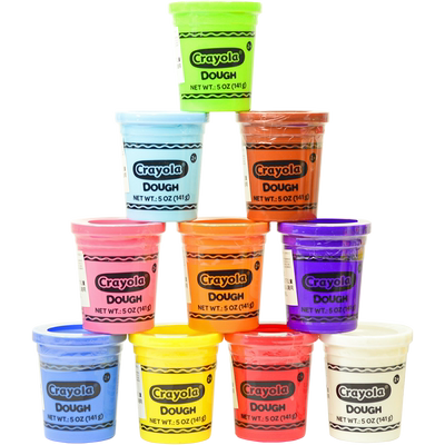 crayola绘儿乐10色杯装橡皮泥