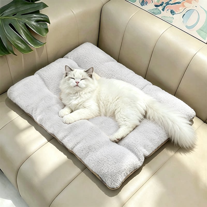 猫垫子睡觉用地垫猫咪冬天保暖室内宠物猫猫沙发睡垫子毛绒柔软窝