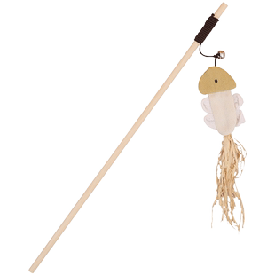 猫玩具自嗨木棒逗猫棒带铃铛猫咪逗猫棒羽毛幼猫逗猫棒新款老鼠