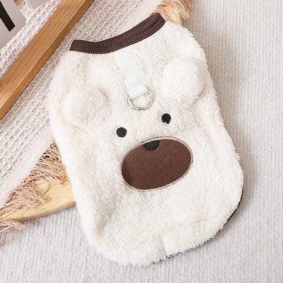 猫衣服德文专用秋衣带牵引环高颜值外出宠物用品两脚加绒卫衣蓝猫