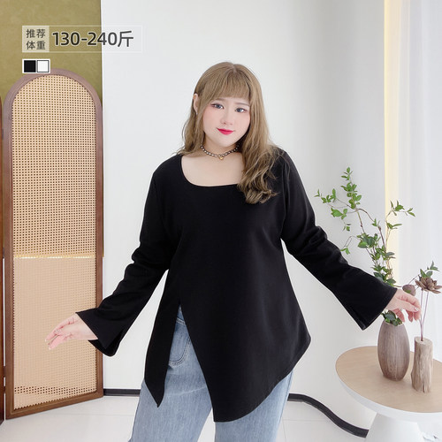 2025春季大码内搭显瘦t恤上衣