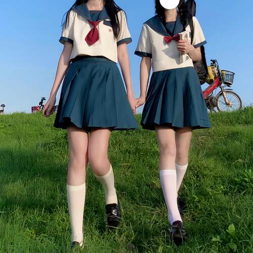 【缘结高】赤一本白色水手服
