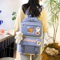 Синяя одиночная сумка без кулона