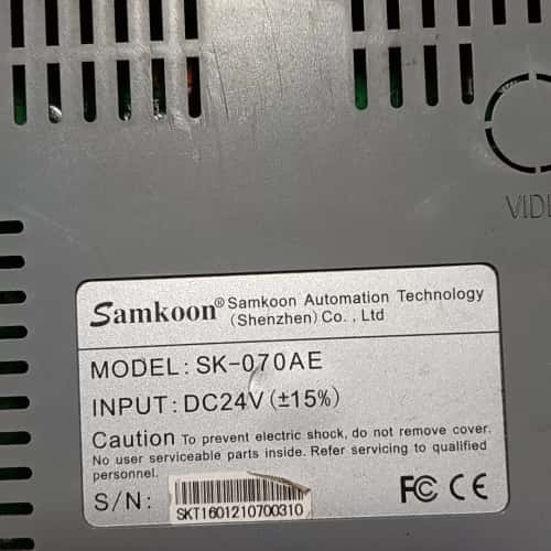 议价Samkoon显控触摸屏 SK-070FE可维修