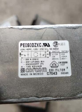 议价PE0S0DZXC电源滤波器 一起7只，墨西哥Corcom可维修