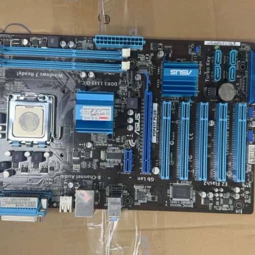 议价P5P41T PLUS 主板 5个PCI可维修