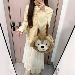 新款2026女半身裙温柔气质长裙蛋糕风超仙a字毛绒秋冬季拼接蕾丝