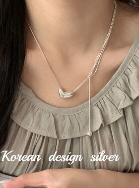 项链纯银S925ins风项锁骨质感小
